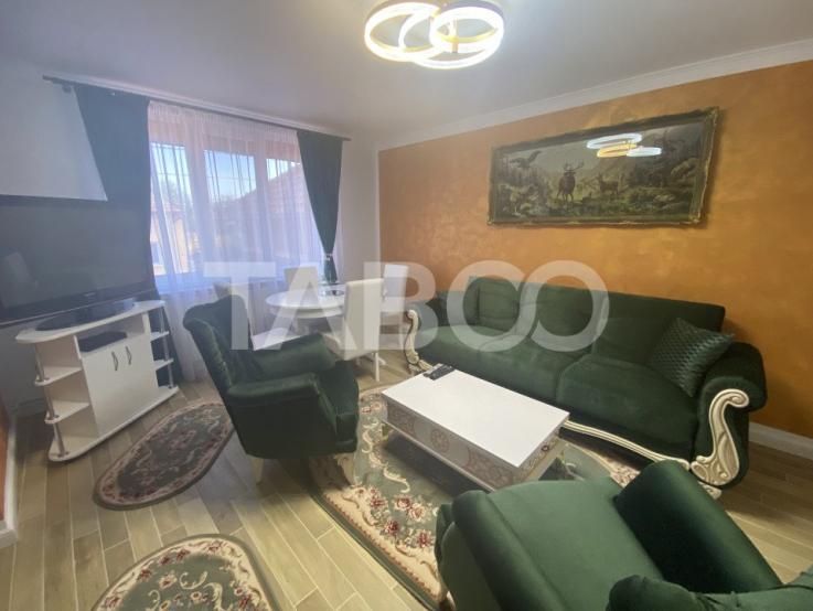 Apartament 3 camere 60 mpu mobilat utilat terasa Centru Alba Iulia 