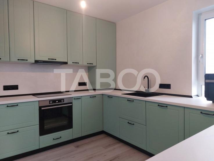 Apartament 65 mp 3 camere decomandate etaj 2 mobilat balcon Selimbar