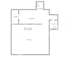 Spatiu comercial de vanzare 147 mpu zona Turnisor