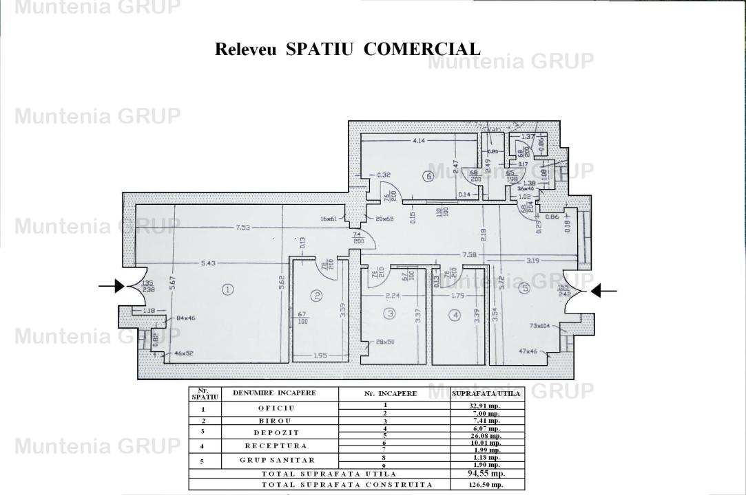 Cal. VITAN - Casa de Pensii, 95 mp. spatiu comercial cu vad pietonal