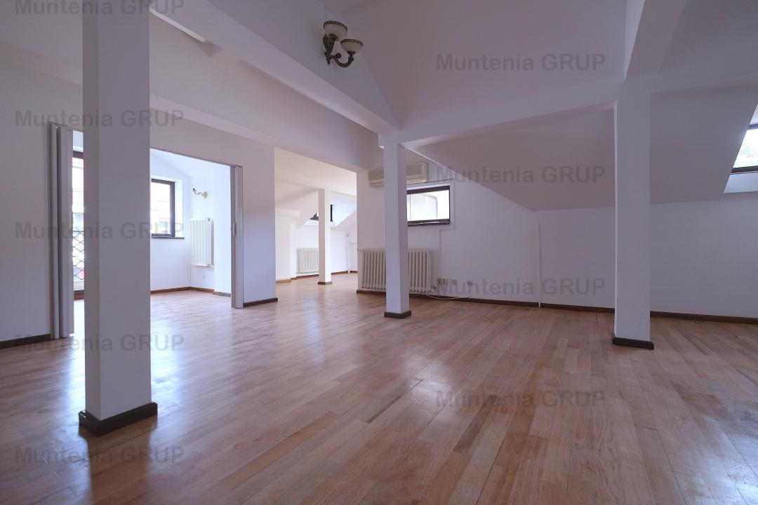 Floreasca - Parcul Verdi, vila S+P+E+M, 11 camere 483 mp. constructie 1995