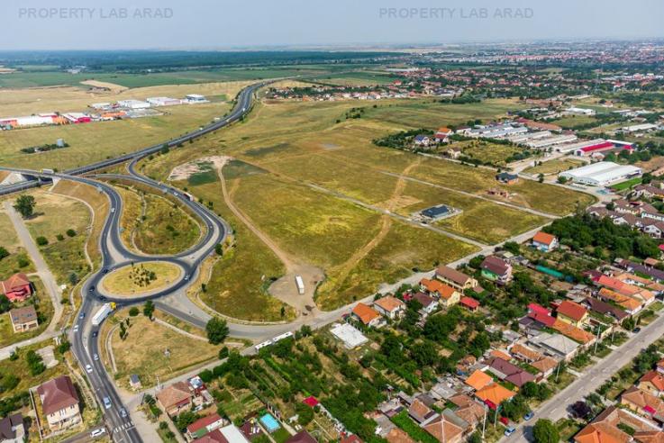 Teren Zona Industrială Sud Aradul Nou