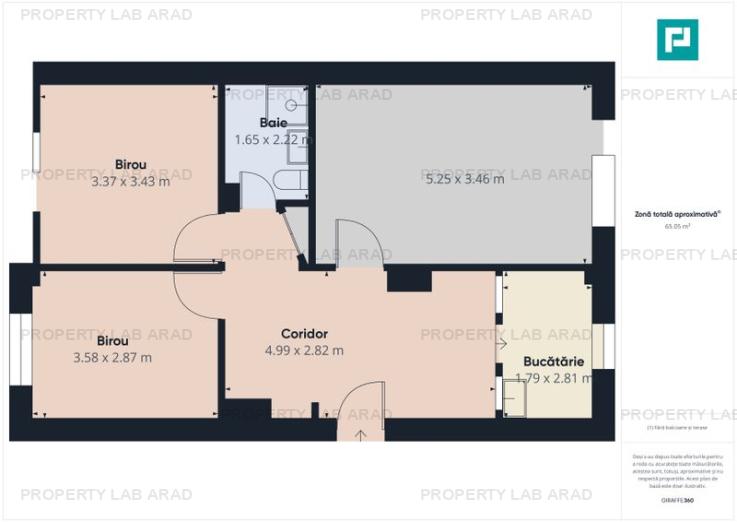 Apartament cu 3 camere decomandat zona Ramada
