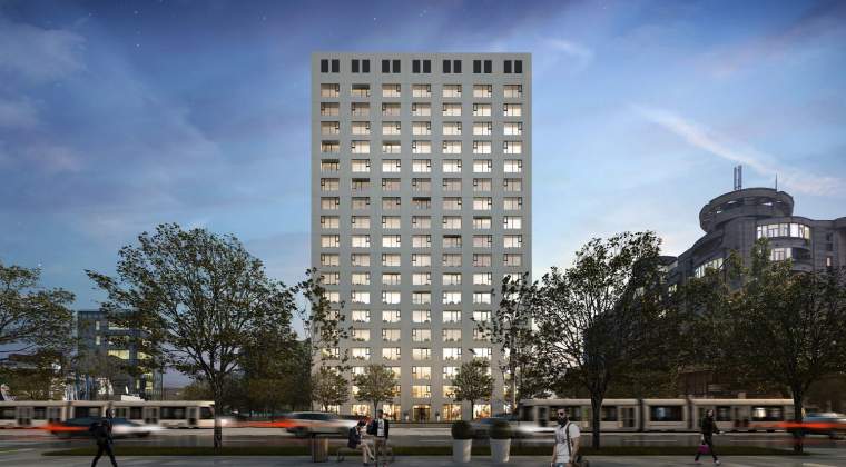 Un nou turn de birouri rasare in centrul Capitalei: belgianul Yves Weerts, care a vandut proiectul Deva Logistics Park catre CTP, pariaza 33 mil. euro pe proiectul Unirii View