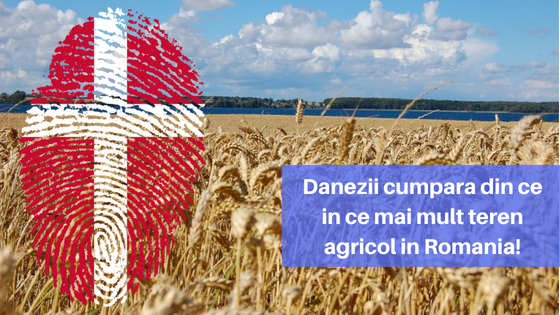 Danezii cumpara din ce in ce mai mult teren agricol in Romania! Ce companie este al patrulea cel mai mare latifundiar din tara?